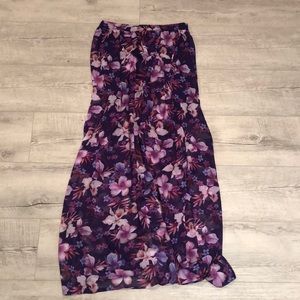 Topical maxi skirt